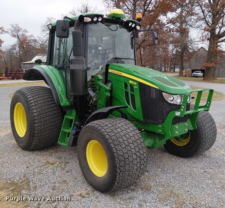 image for item DT4595 2021 John Deere 6110M MFWD tractor