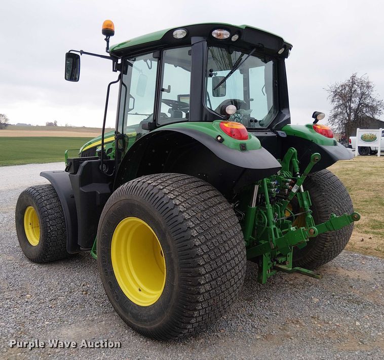 image for item DT4595 2021 John Deere 6110M MFWD tractor