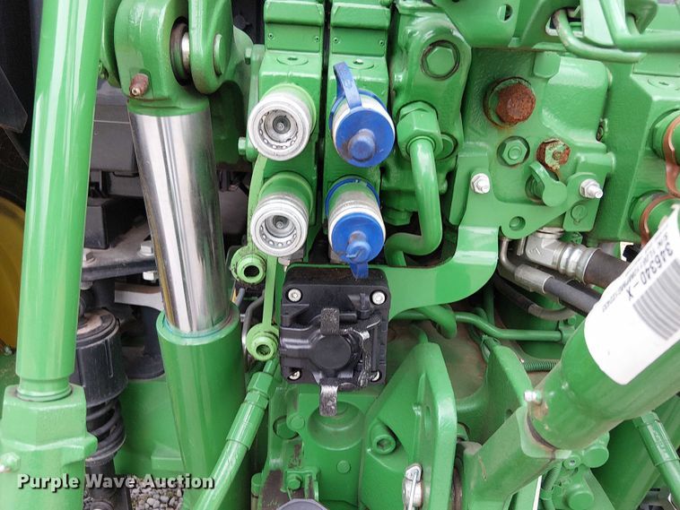 image for item DT4595 2021 John Deere 6110M MFWD tractor