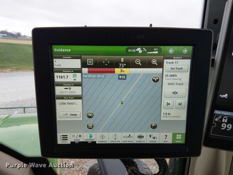 image for item DT4595 2021 John Deere 6110M MFWD tractor