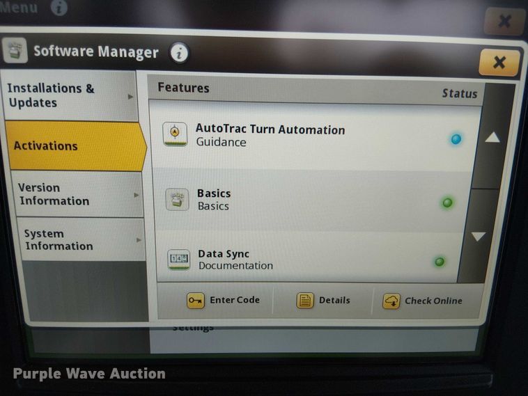 image for item DT4595 2021 John Deere 6110M MFWD tractor