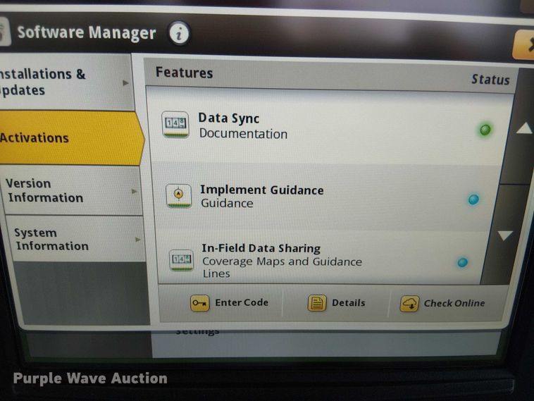 image for item DT4595 2021 John Deere 6110M MFWD tractor