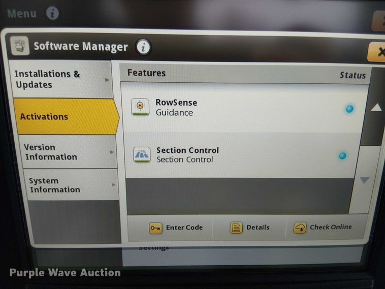 image for item DT4595 2021 John Deere 6110M MFWD tractor