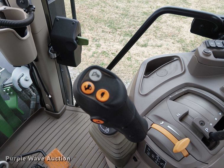 image for item DT4595 2021 John Deere 6110M MFWD tractor