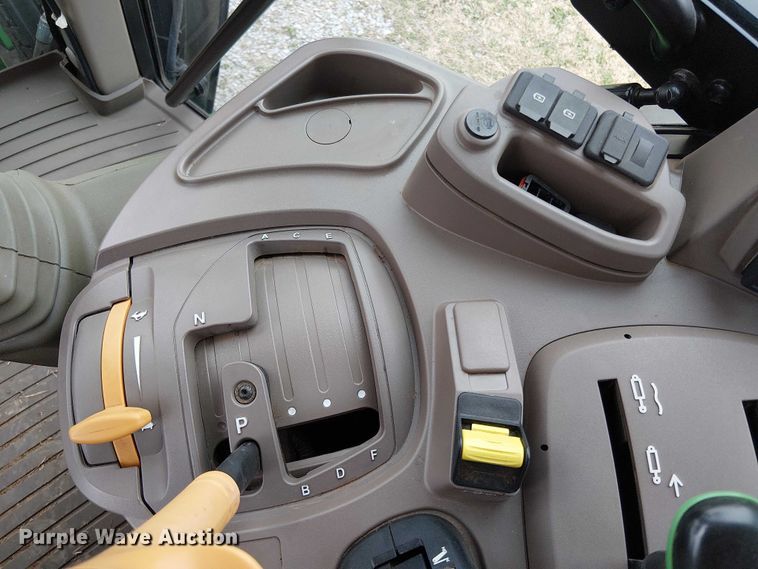 image for item DT4595 2021 John Deere 6110M MFWD tractor