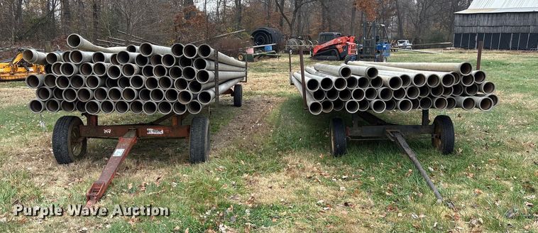 image for item DT4597 Approximately 95 pieces of irrigation pipe