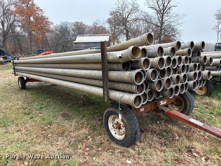 image for item DT4597 Approximately 95 pieces of irrigation pipe