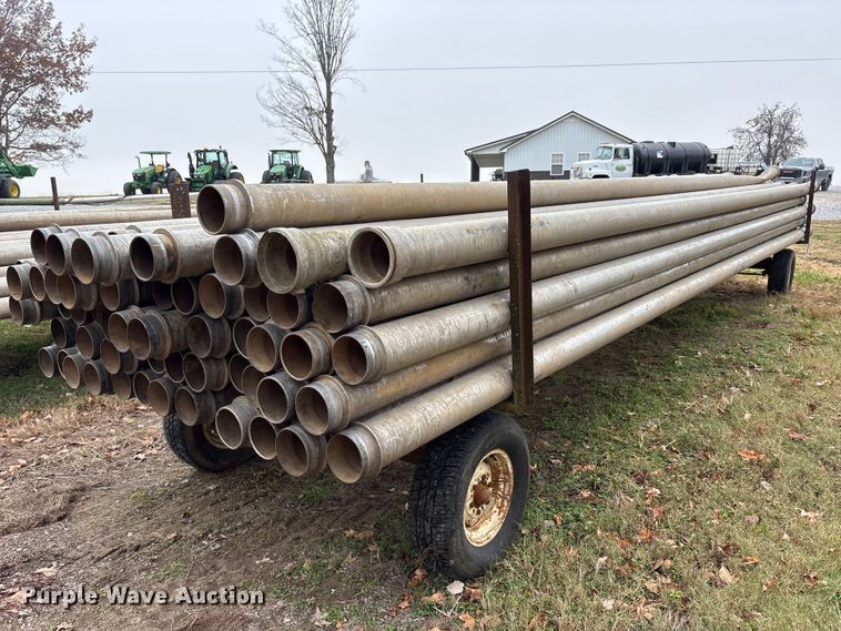 image for item DT4597 Approximately 95 pieces of irrigation pipe