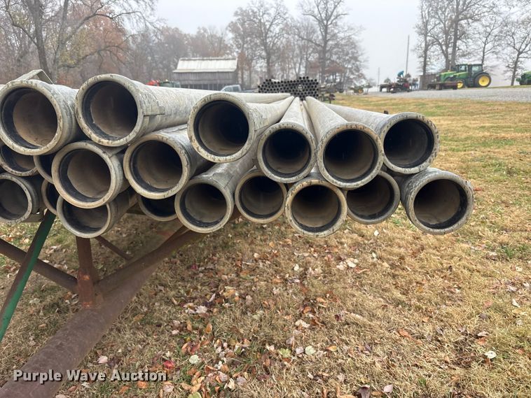 image for item DT4599  Approximately 55 pieces of irrigation pipe