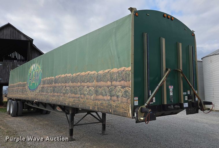 image for item DT4606 Wade WHT48FT side curtain trailer
