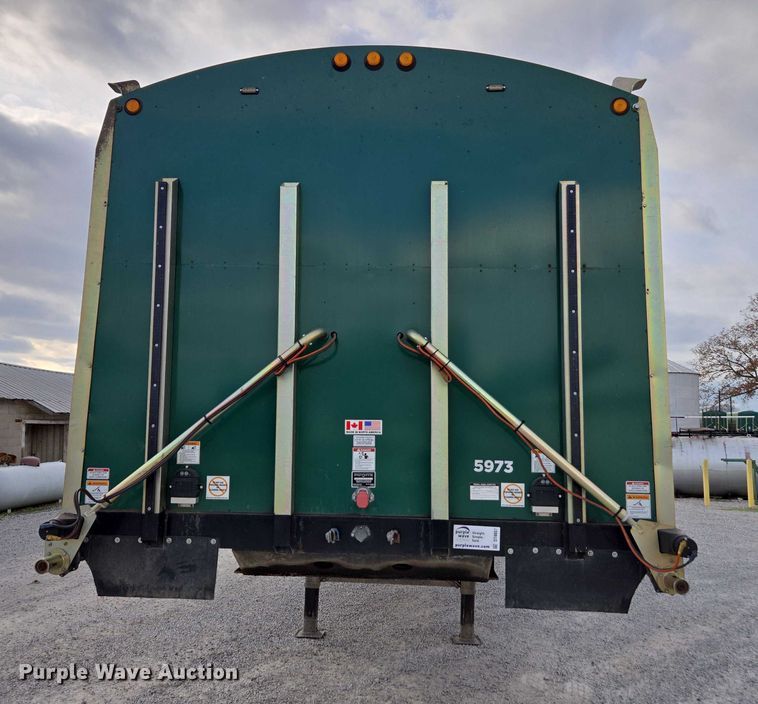 image for item DT4607 2019 Wade WHT45FT side curtain trailer
