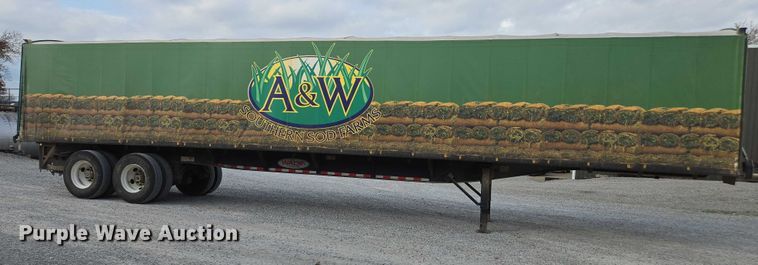 image for item DT4607 2019 Wade WHT45FT side curtain trailer