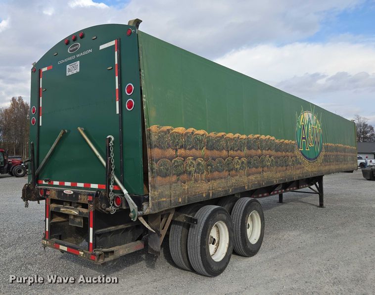 image for item DT4607 2019 Wade WHT45FT side curtain trailer