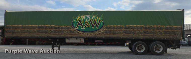 image for item DT4607 2019 Wade WHT45FT side curtain trailer