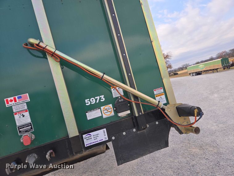 image for item DT4607 2019 Wade WHT45FT side curtain trailer