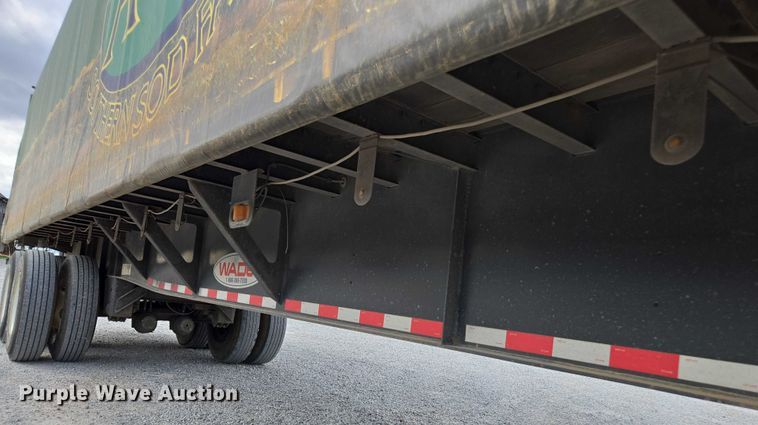 image for item DT4607 2019 Wade WHT45FT side curtain trailer