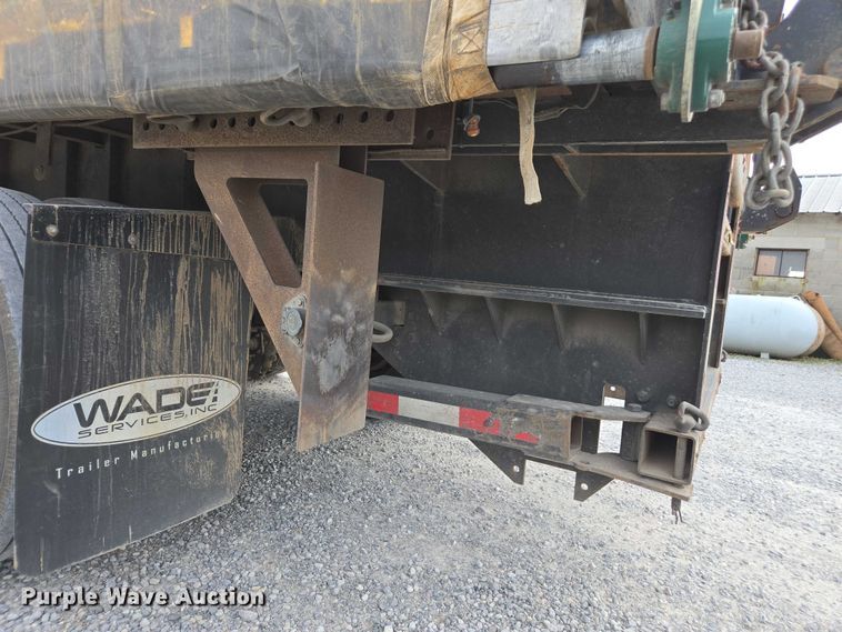 image for item DT4607 2019 Wade WHT45FT side curtain trailer