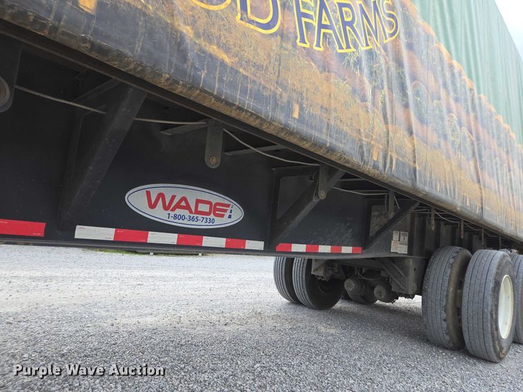image for item DT4607 2019 Wade WHT45FT side curtain trailer