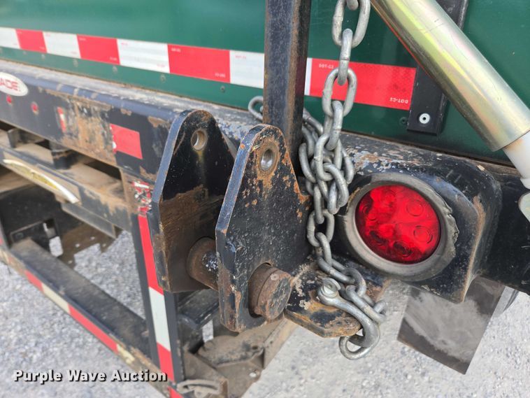 image for item DT4607 2019 Wade WHT45FT side curtain trailer