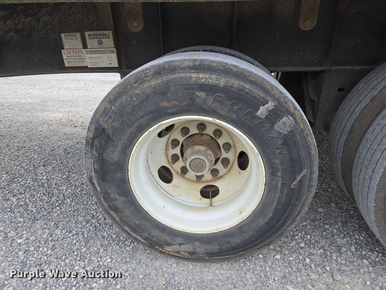 image for item DT4607 2019 Wade WHT45FT side curtain trailer