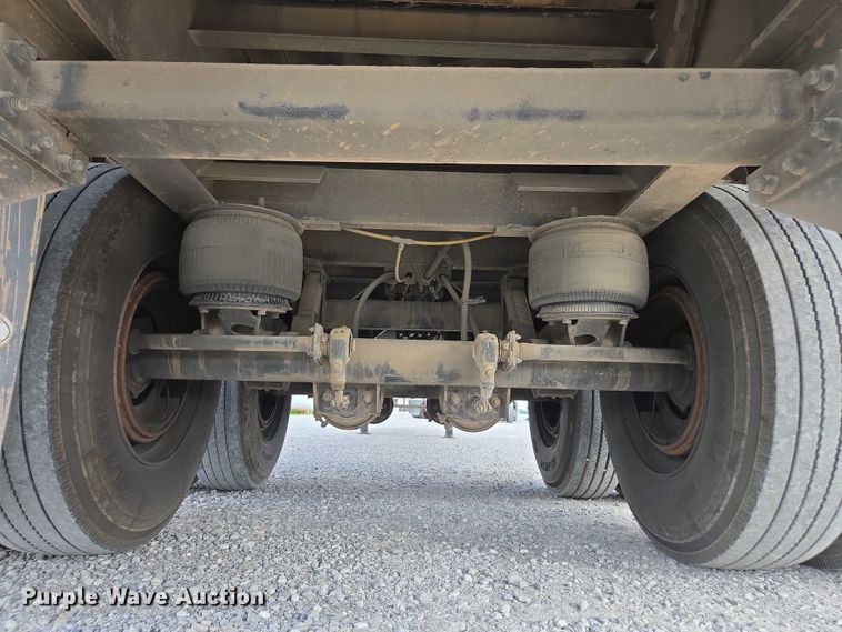 image for item DT4607 2019 Wade WHT45FT side curtain trailer