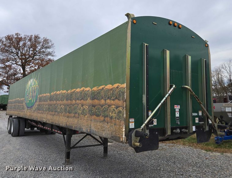 image for item DT4608 2022 Wade WHT45FT side curtain trailer