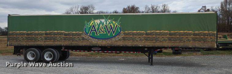 image for item DT4608 2022 Wade WHT45FT side curtain trailer