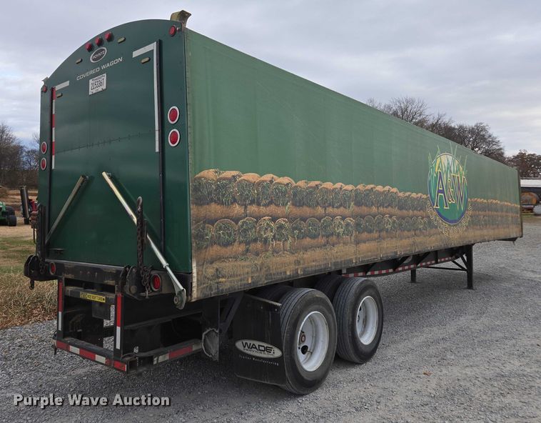 image for item DT4608 2022 Wade WHT45FT side curtain trailer