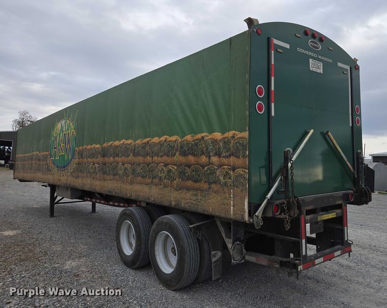 image for item DT4608 2022 Wade WHT45FT side curtain trailer