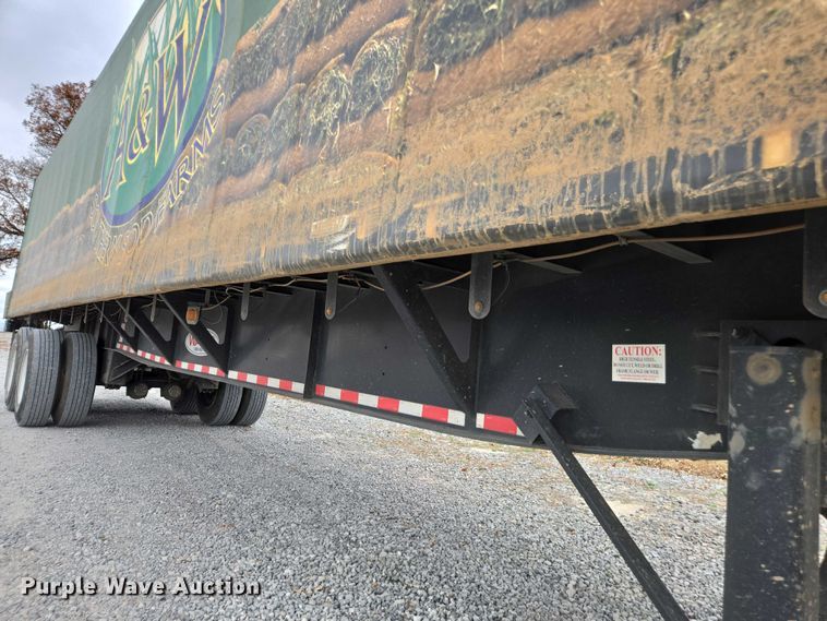 image for item DT4608 2022 Wade WHT45FT side curtain trailer