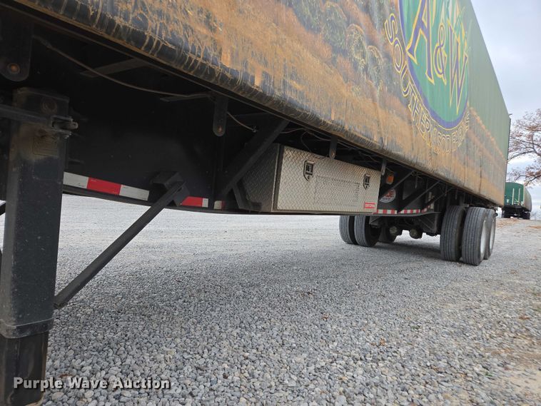 image for item DT4608 2022 Wade WHT45FT side curtain trailer