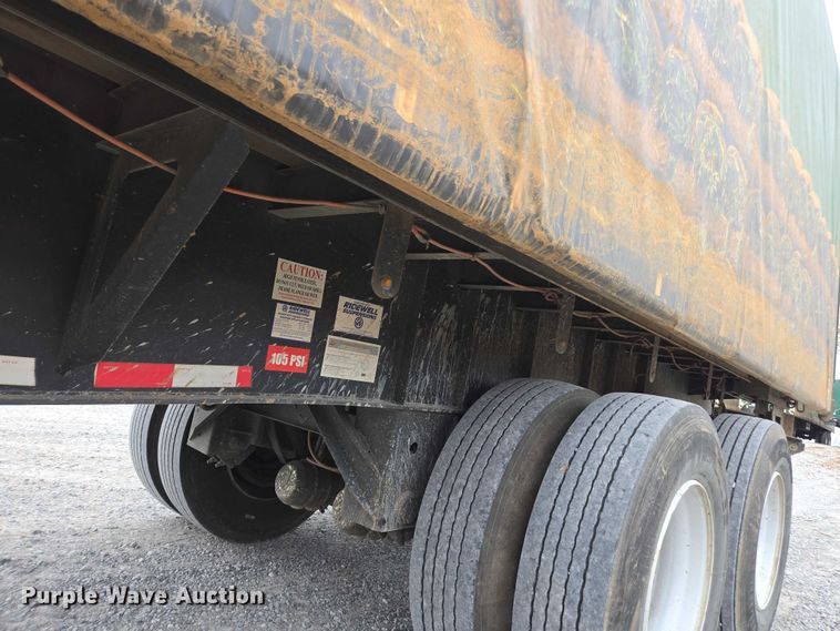 image for item DT4608 2022 Wade WHT45FT side curtain trailer