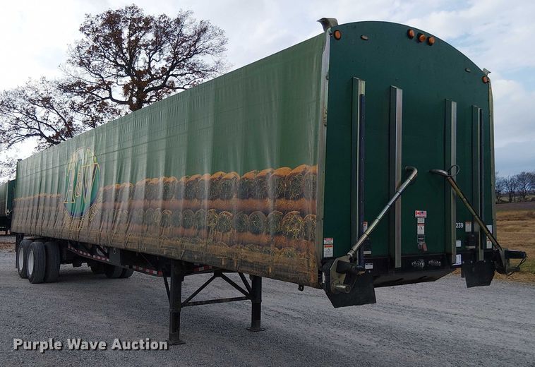 image for item DT4609 2024 Wade WHT45FT side curtain trailer