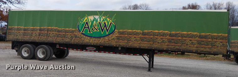 image for item DT4609 2024 Wade WHT45FT side curtain trailer