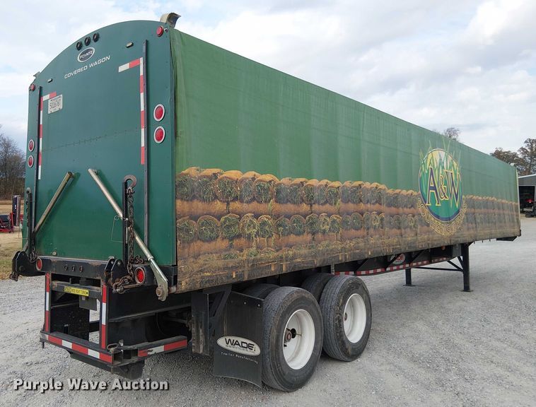 image for item DT4609 2024 Wade WHT45FT side curtain trailer