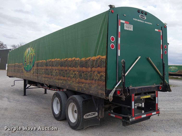 image for item DT4609 2024 Wade WHT45FT side curtain trailer