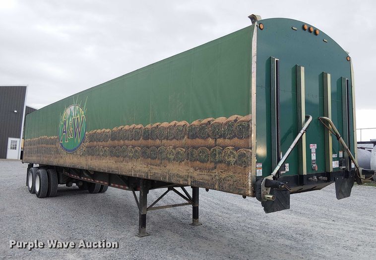 image for item DT4610 2022 Wade WHT45FT side curtain trailer