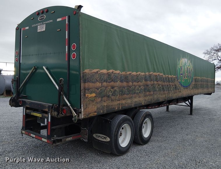 image for item DT4610 2022 Wade WHT45FT side curtain trailer
