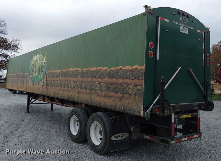 image for item DT4610 2022 Wade WHT45FT side curtain trailer