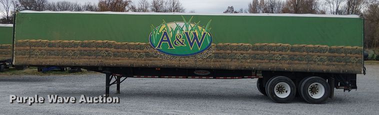 image for item DT4610 2022 Wade WHT45FT side curtain trailer