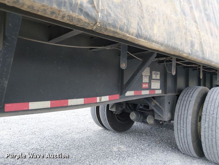 image for item DT4610 2022 Wade WHT45FT side curtain trailer