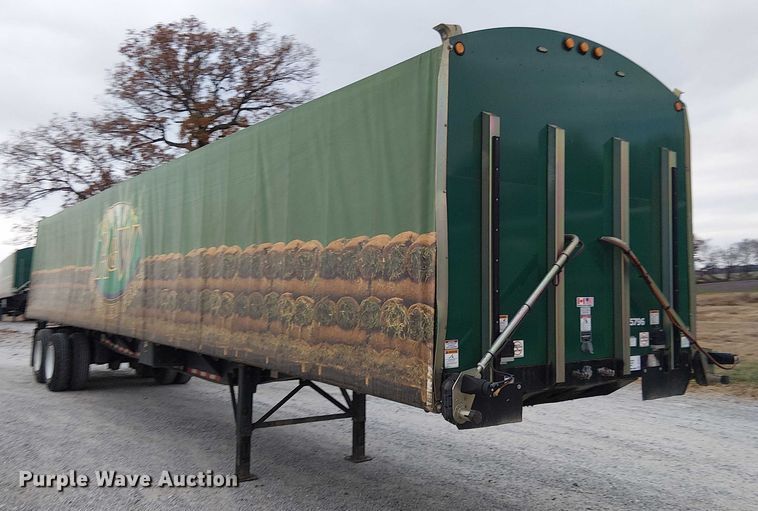 image for item DT4611 2023 Wade WHT45FT side curtain trailer
