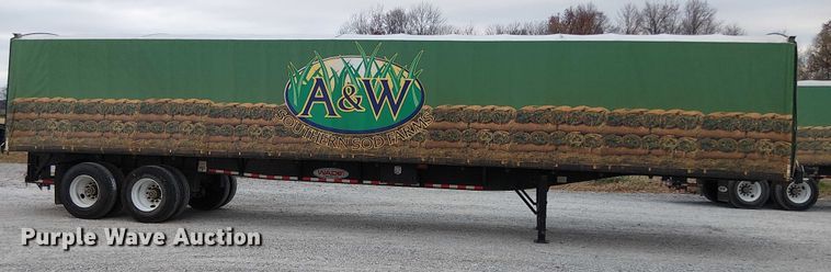 image for item DT4611 2023 Wade WHT45FT side curtain trailer