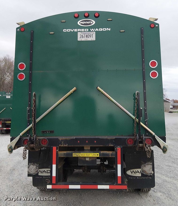 image for item DT4611 2023 Wade WHT45FT side curtain trailer