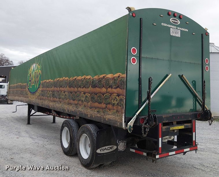 image for item DT4611 2023 Wade WHT45FT side curtain trailer