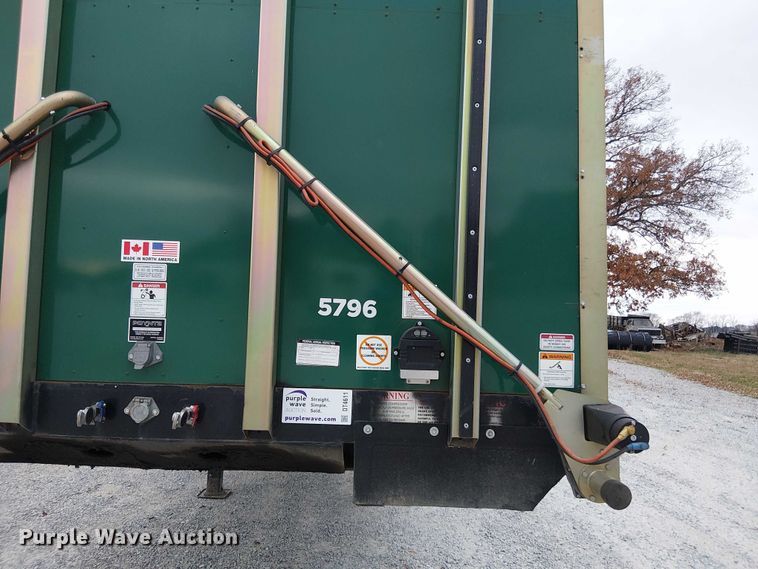 image for item DT4611 2023 Wade WHT45FT side curtain trailer