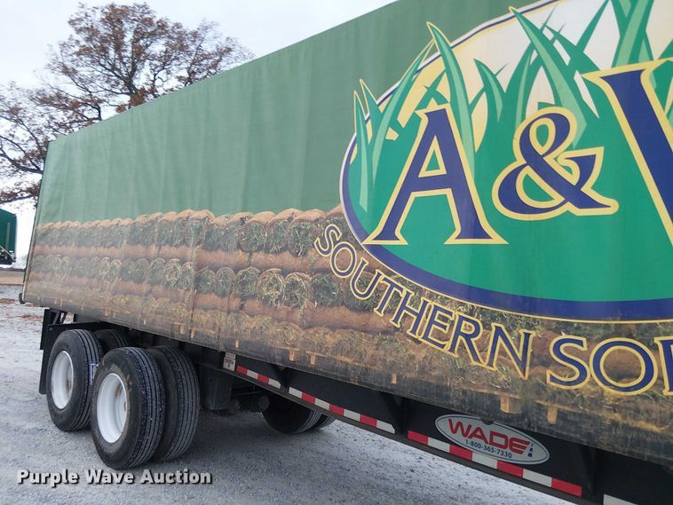 image for item DT4611 2023 Wade WHT45FT side curtain trailer