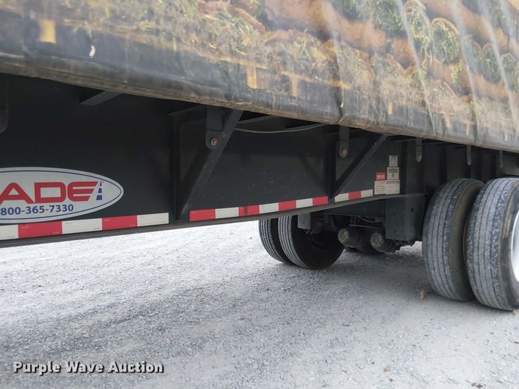 image for item DT4611 2023 Wade WHT45FT side curtain trailer