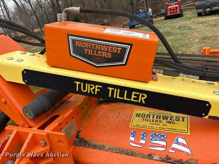 image for item DT4624 2018 Northwest Tillers DR-HC-120-SC-TURF tiller