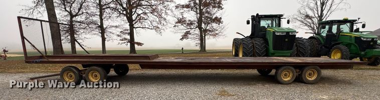 image for item DT4626 Hay bale trailer